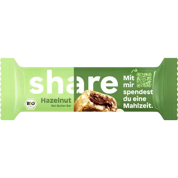 Bio Riegel Hazelnut Nut Butter Bar