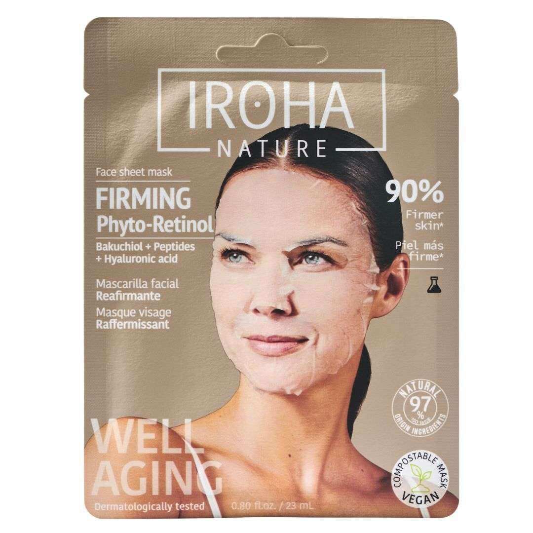 IROHA  Máscara Facial Refirmante - 1un