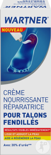 Wartner Crème Nourrissante Réparatrice Talons Fendillés 50ml