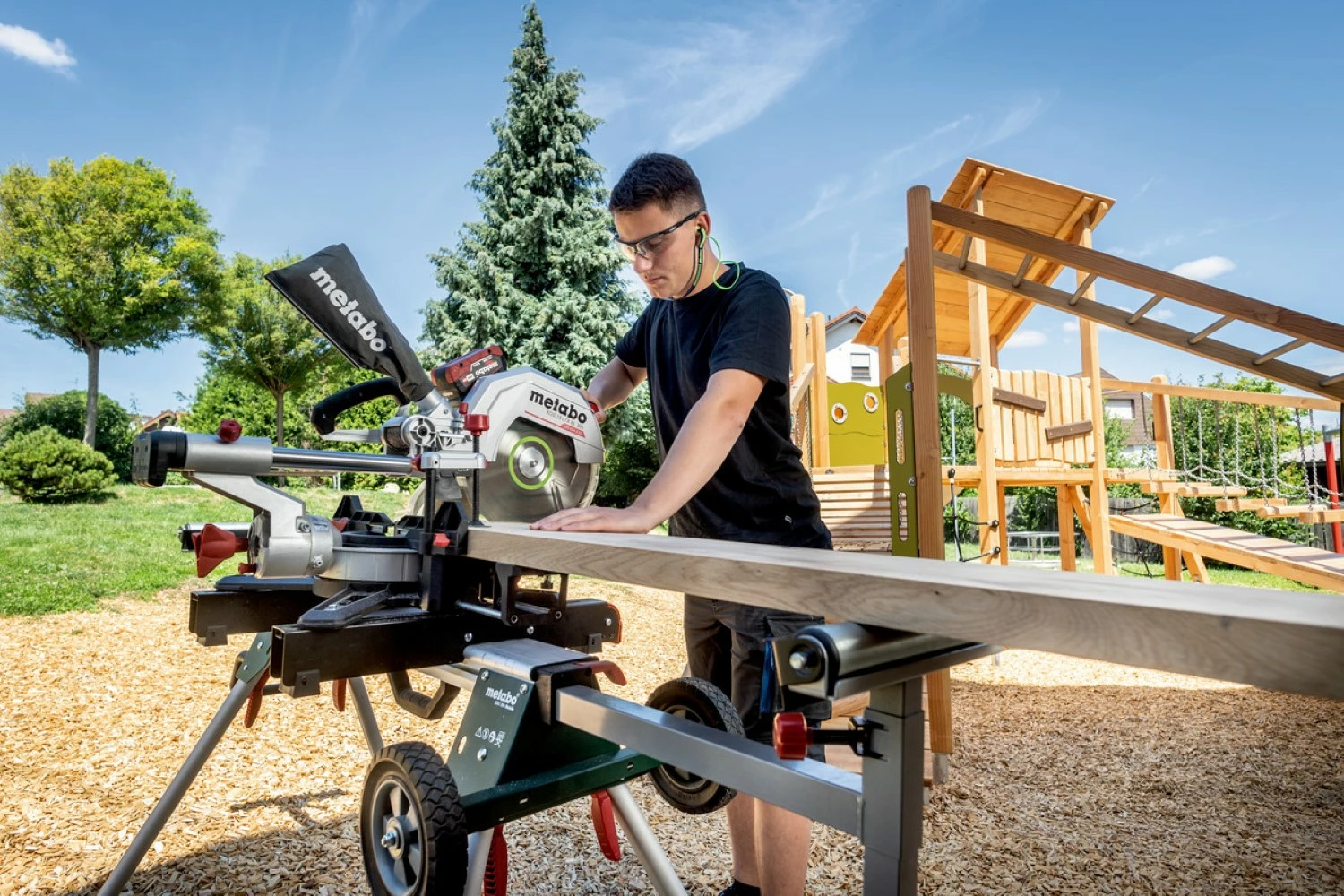 Metabo KGS 18 LTX BL 305 LiHD Accu afkortzaag body - 305 x 30 mm
