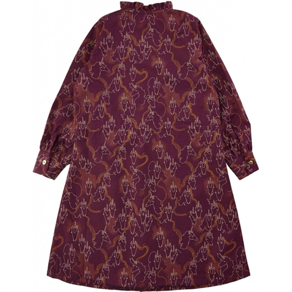 Electa Unicorn Kjole Tawny Port