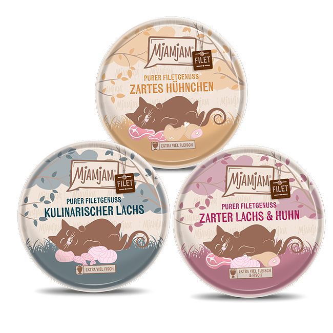 Purer Filetgenuss Mixpaket - 9 x 80g