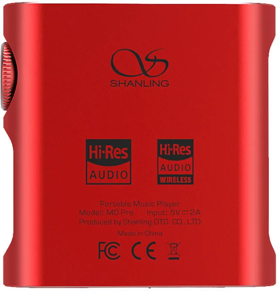 Shanling M0Pro Rouge Baladeurs audiophiles