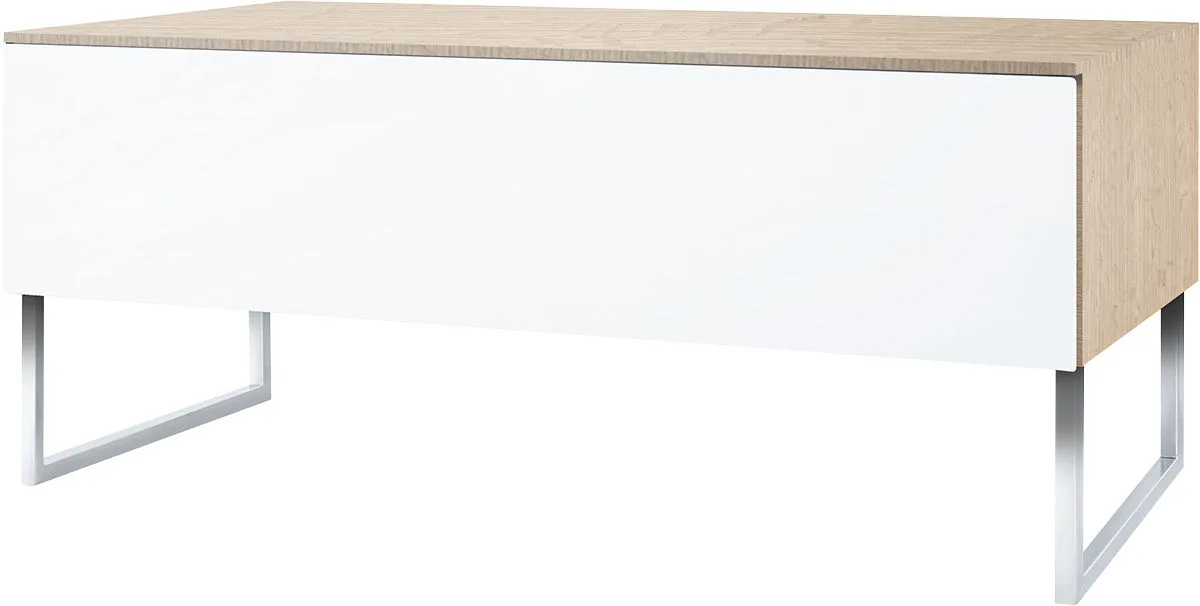 NorStone Khalm 140 Chêne / Blanc Meubles TV