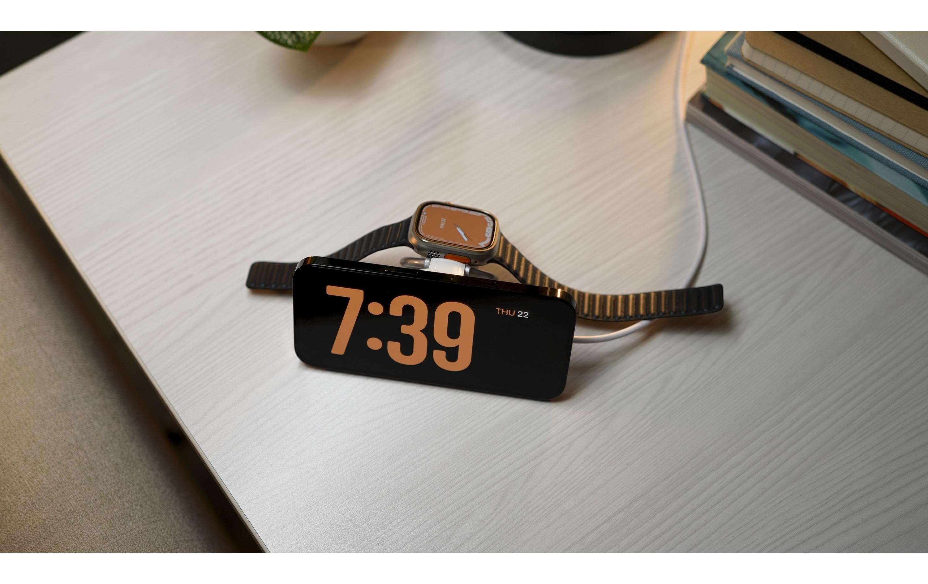 Wireless Charger Qi2 2-in-1, Weiss<br>2-in-1 magnetischer Ladeständer