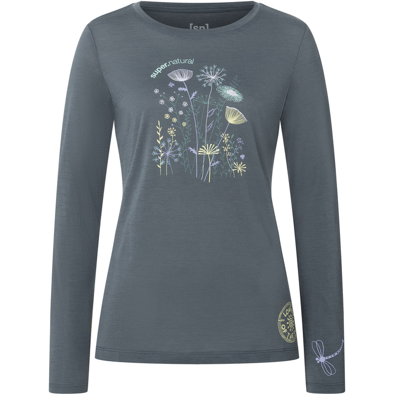 Super.Natural Damen Hodgepodge Longsleeve