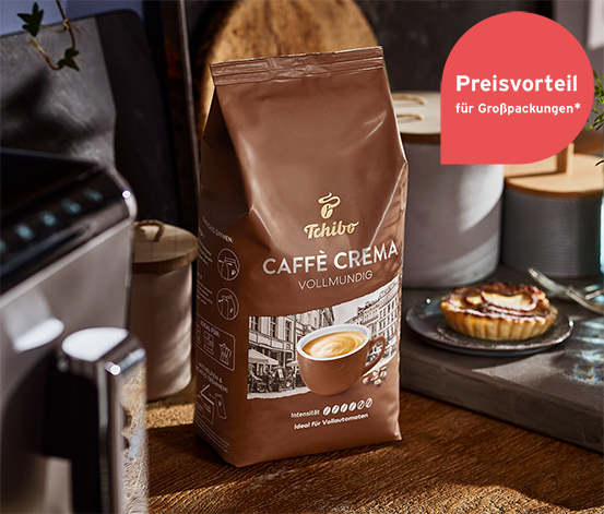 Caffè Crema Vollmundig - Ganze Bohne