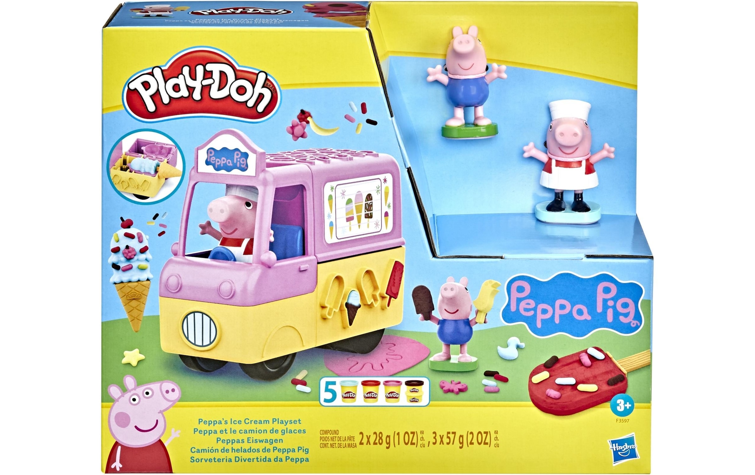 Play-Doh Knete »PEPPAS ICE CREAM PLAYSET«