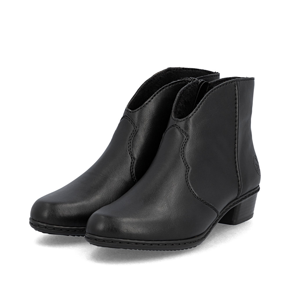 Rieker Damen-Stiefelette Schwarz