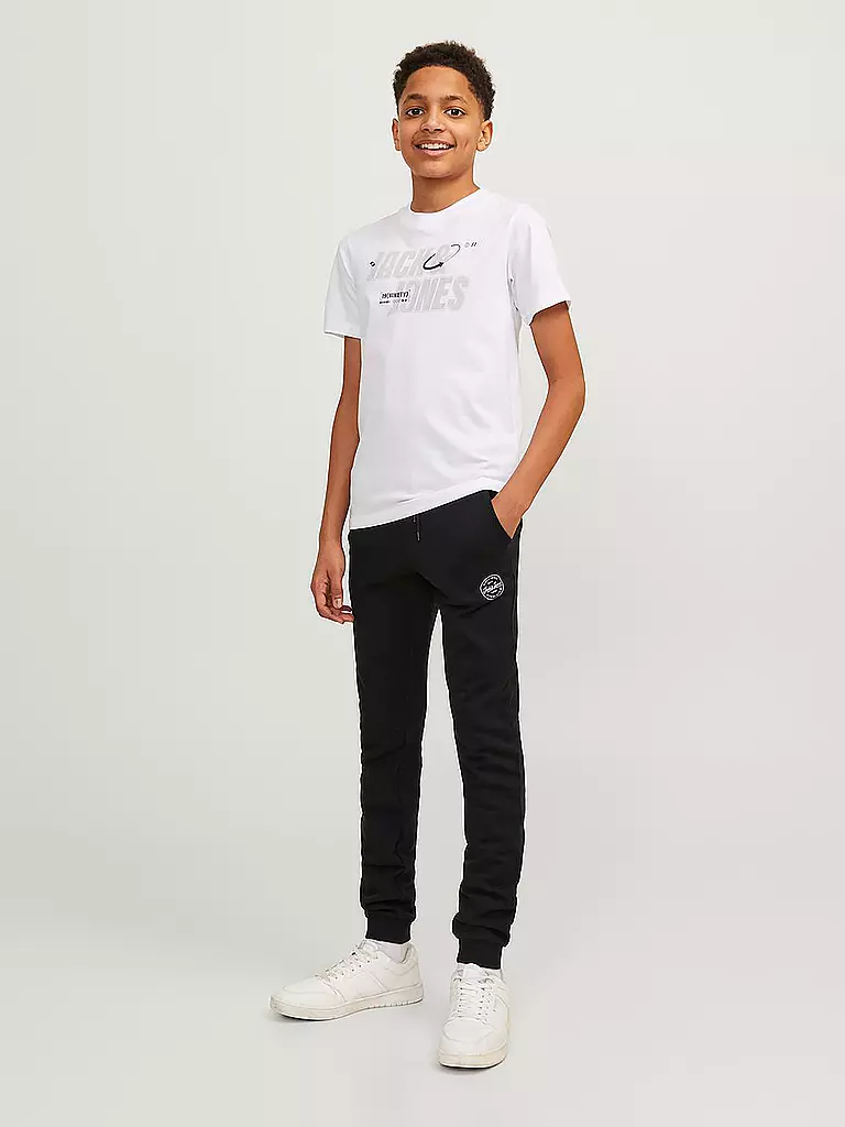JACK & JONES Jungen Jogginghose JJIGORDON schwarz