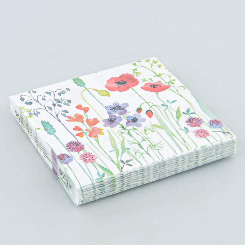 Lot de 20 serviettes 'Prairie'
