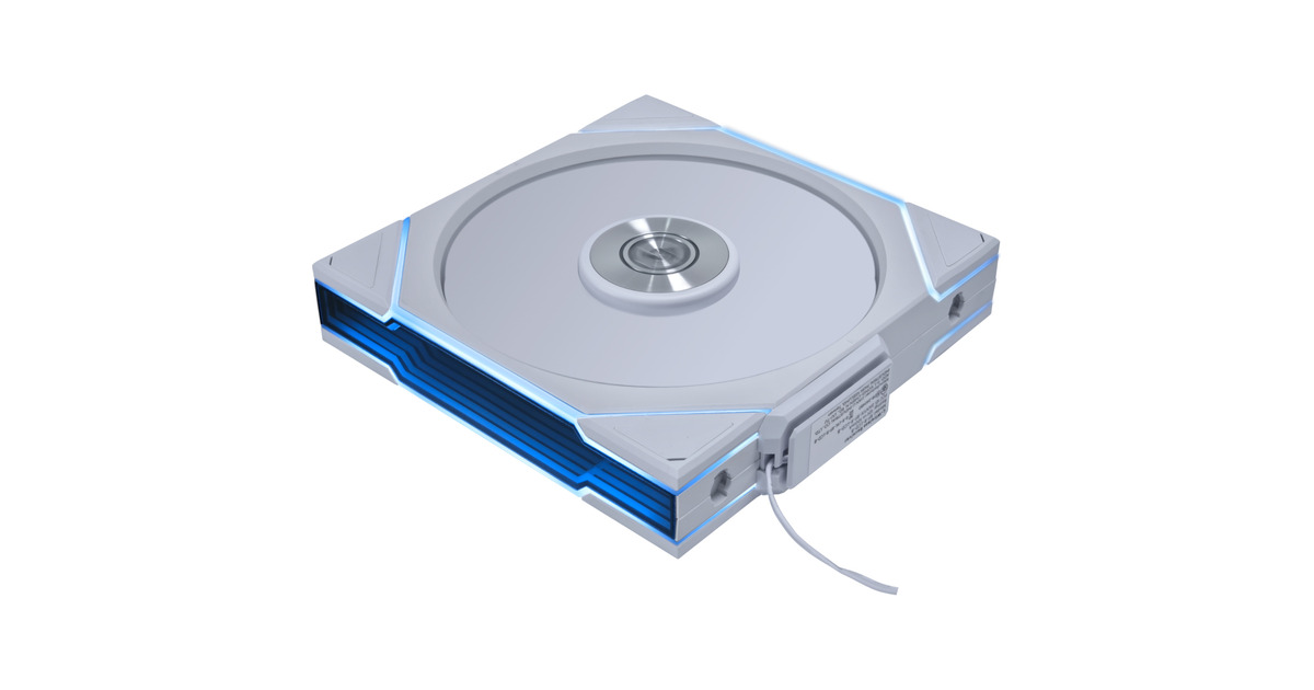 Lian LiUNI FAN TL 140 Wireless Reverse Blade RGB case fan  (Wit, 140 x 140 x 28 mm, PWM)