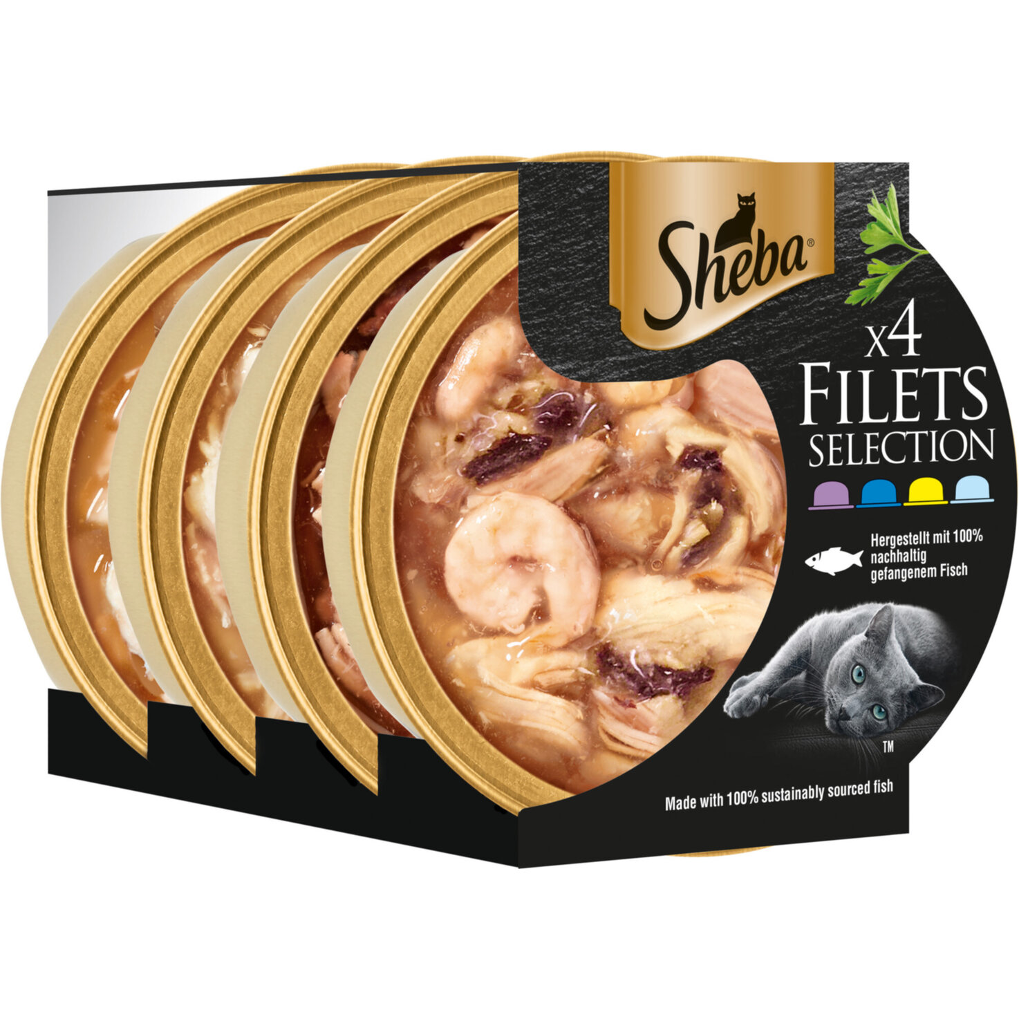 Sheba Filets Selection 4x60g