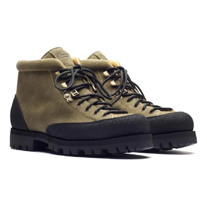 Paraboot Boots Yosemite Velours - Collection Homme | Vert kaki