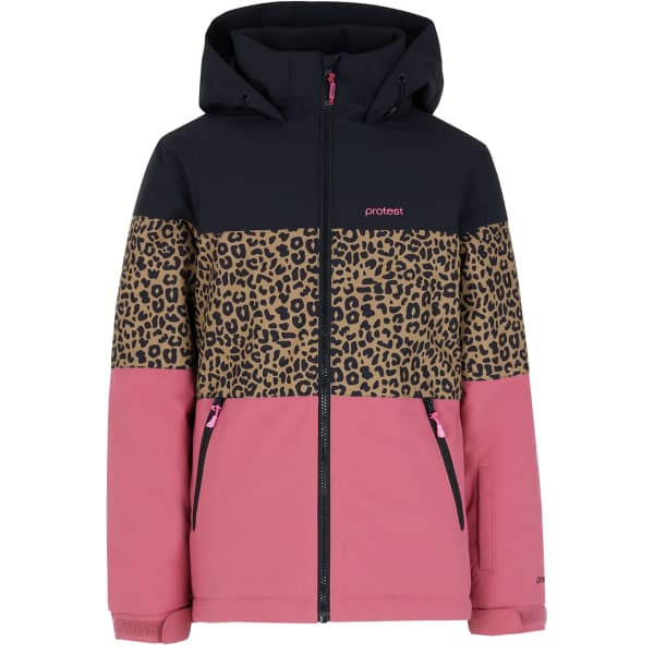 Veste de ski PROTEST PRTFUGEE JR SNOWJACKET ROSE DUST