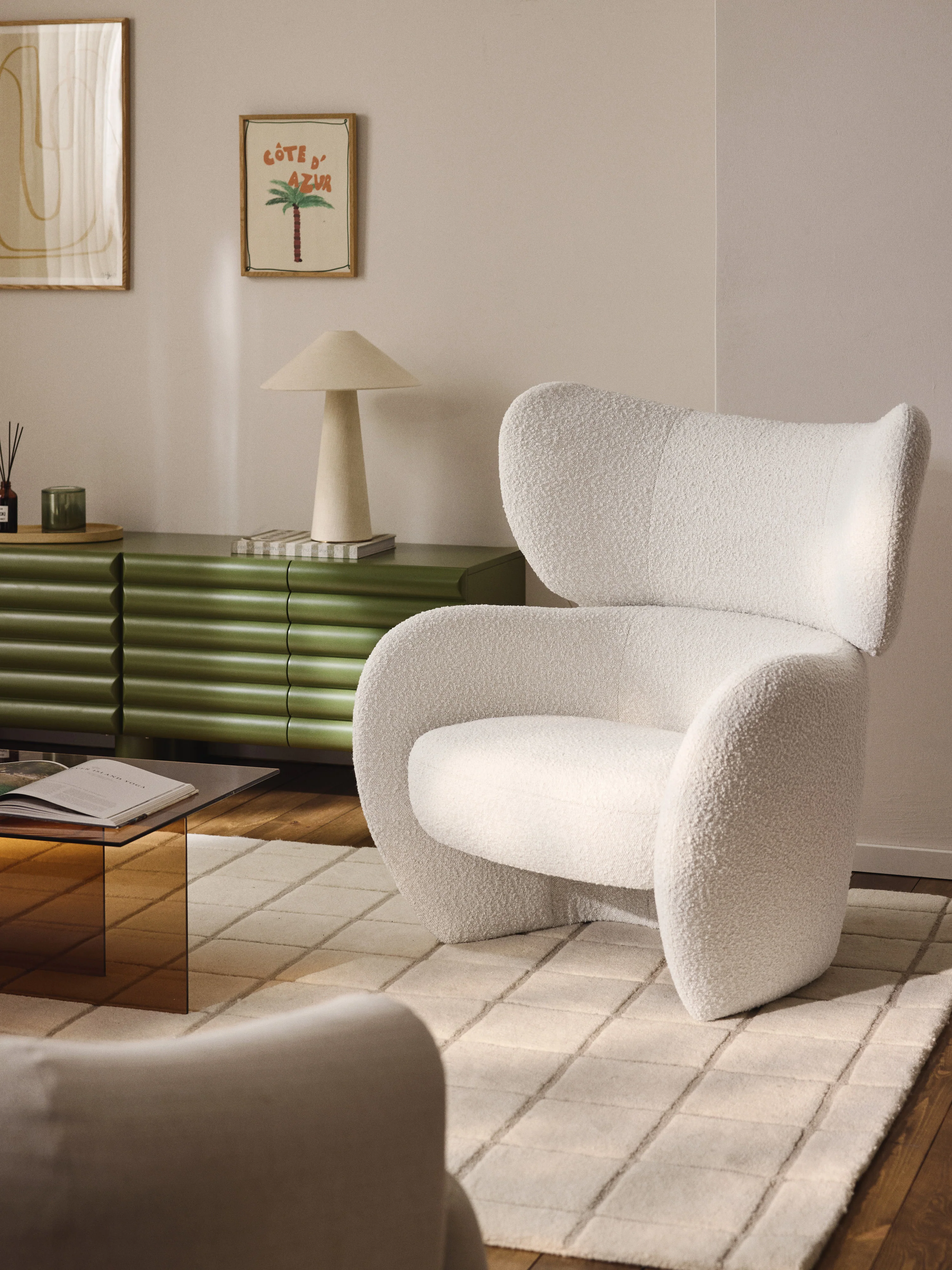 Bouclé fauteuil Teyvat