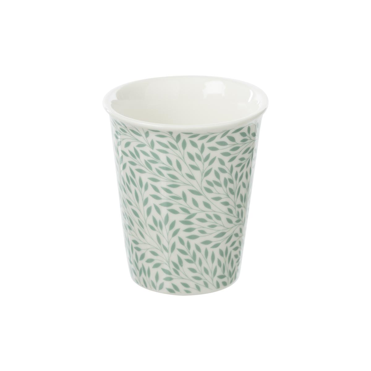 TASSE ESPRESSO FLORAL GREEN 10CL