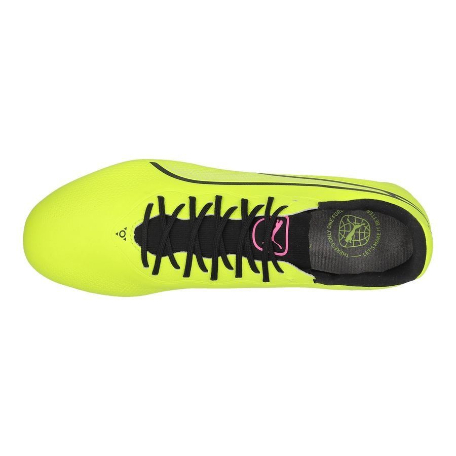 PUMA King Pro FG/AG Phenomenal - Electric Lime/Noir/Poison Pink Femme