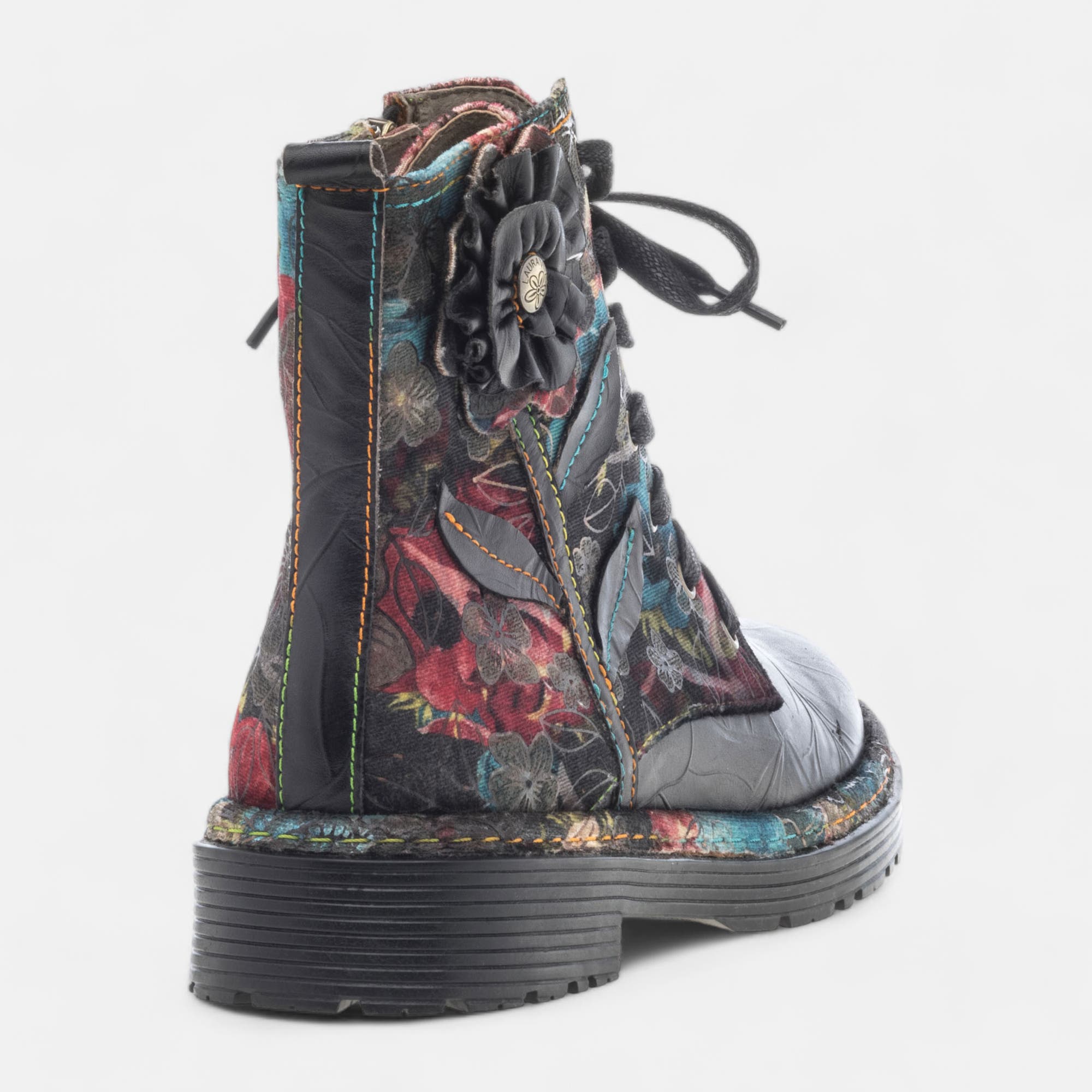 Bottines à lacets Femme noir