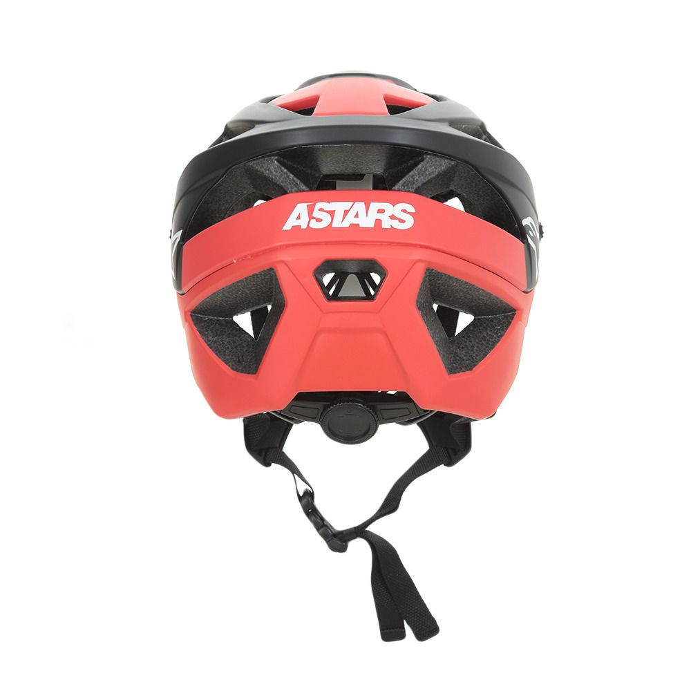Alpinestars VECTOR PRO ATOM - Casque VTT noir/rouge mat