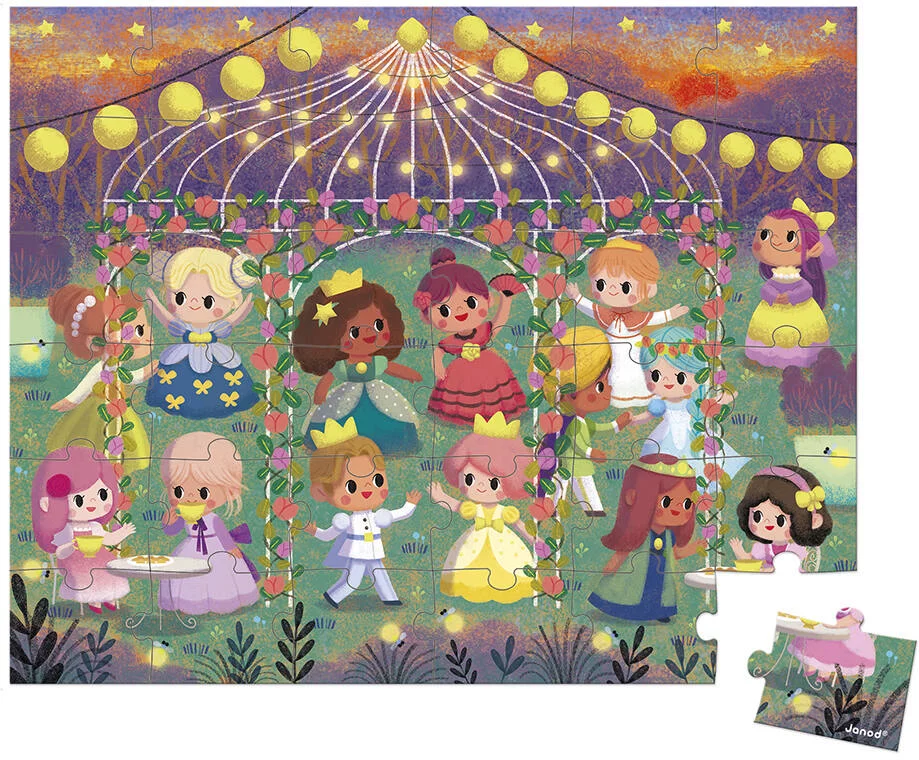JANOD - PUZZLE PRINCESSES 36 PIECES