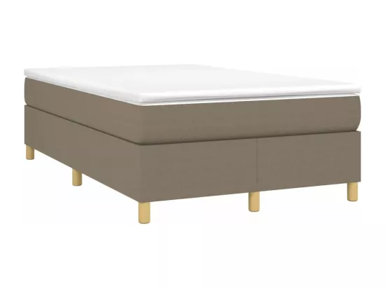 Sommier à lattes de lit Taupe 120x200 cm Tissu
