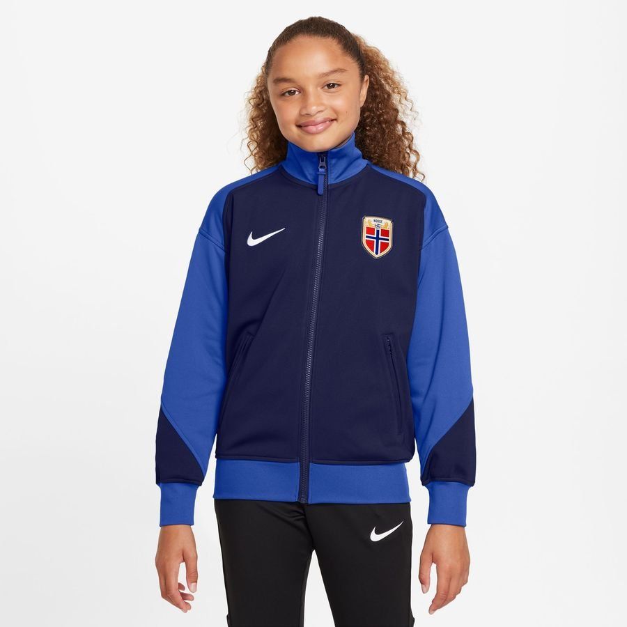 Norvège Veste d'Entraînement Dri-FIT Academy Pro Anthem - Bleu Royal/Bleu/Blanc Enfant