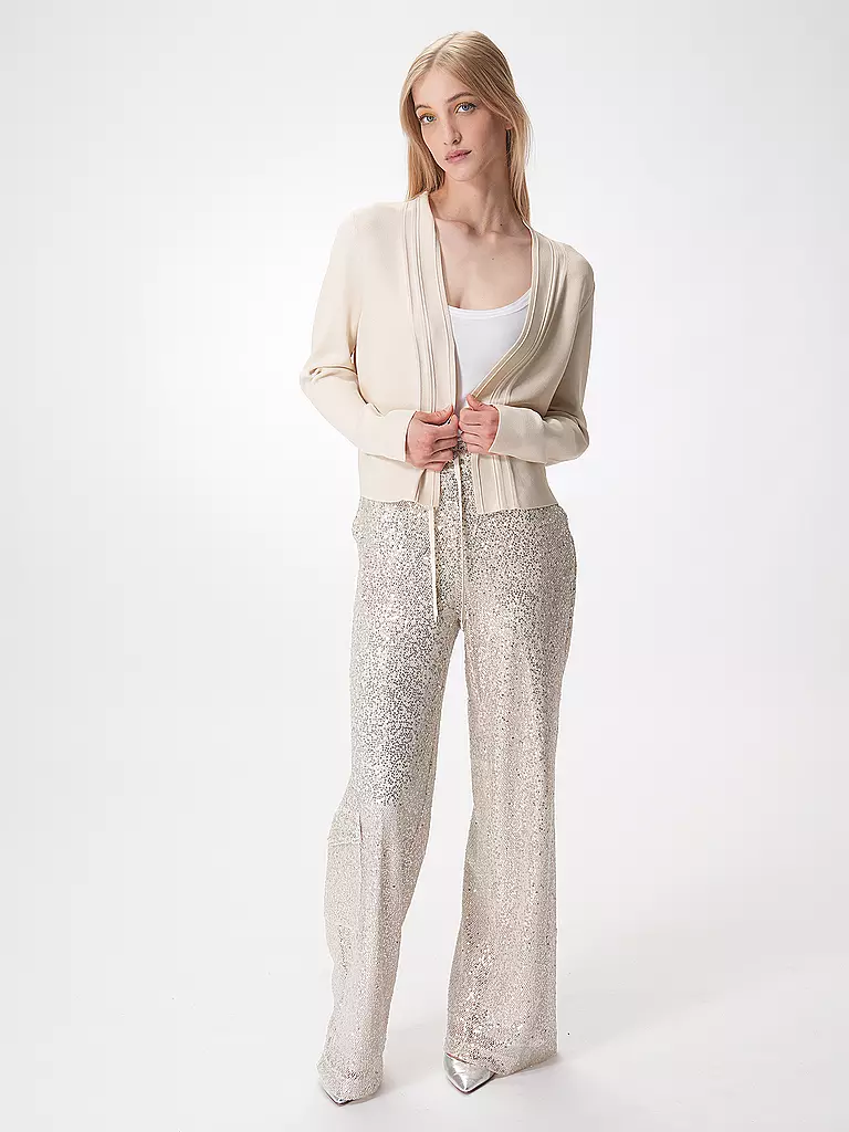 GERRY WEBER Strickjacke creme