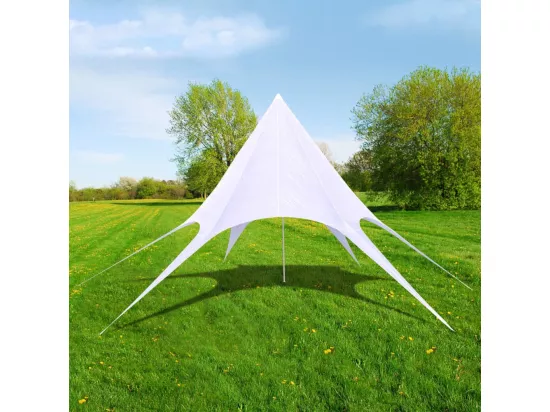 Tente de jardin en forme d'étoile 14 m
