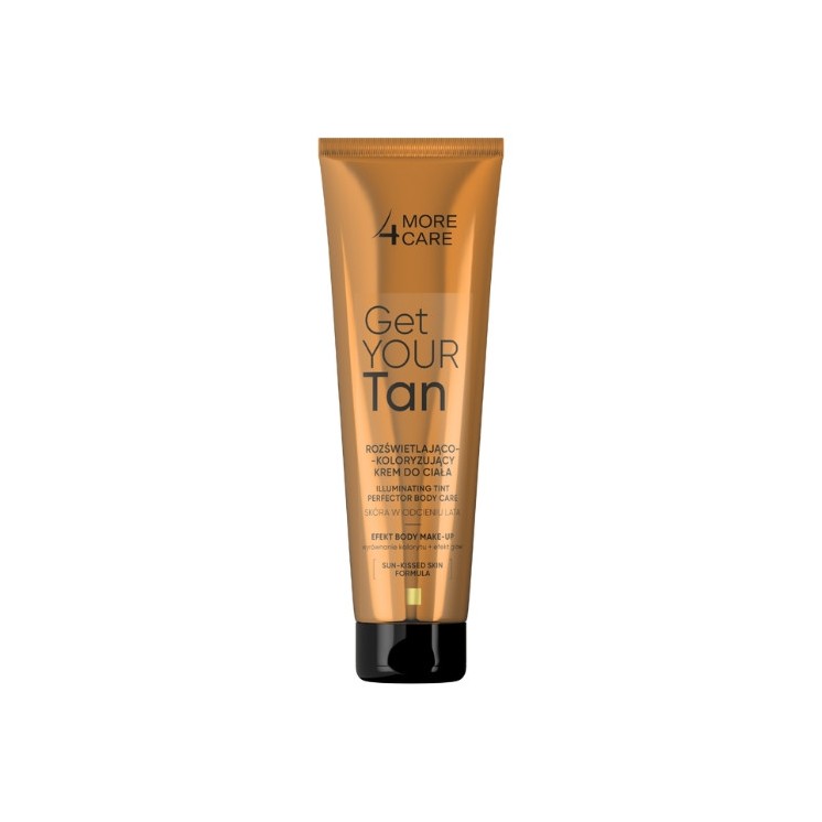 More 4 Care Get Your Tan Verhelderende en kleurende lichaamscrème 100 ml