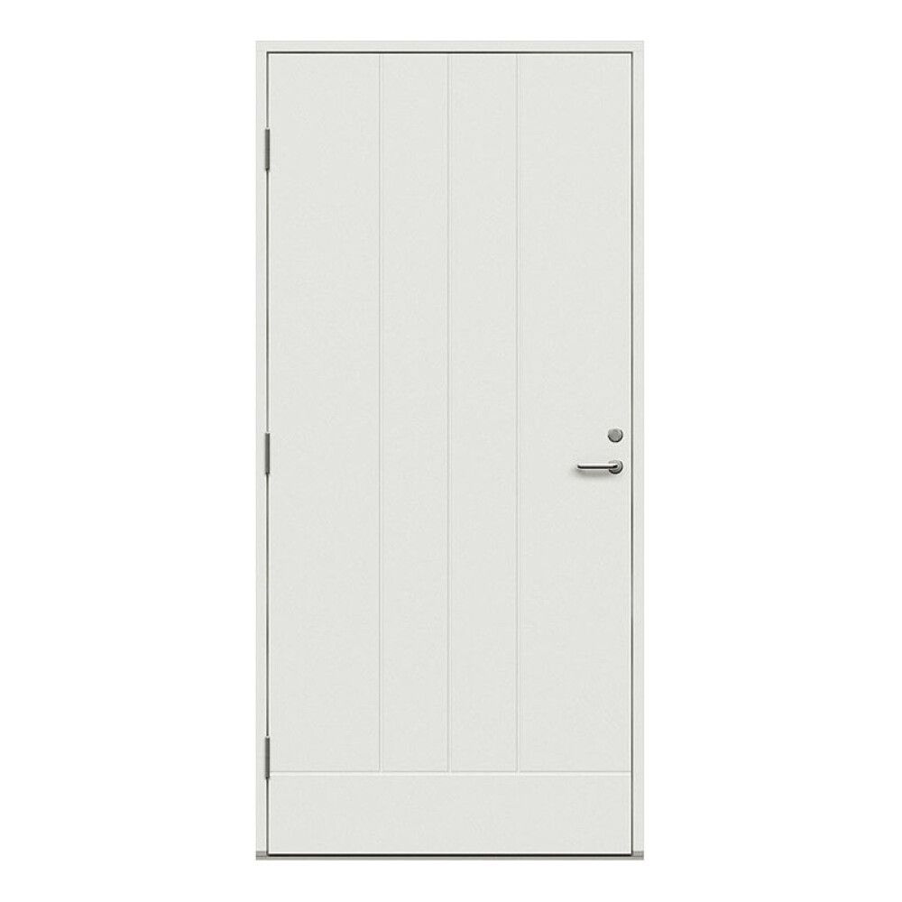 YTTERDØR SOLID ELEMENTS YSTAD 9X20 VENSTRE HVIT