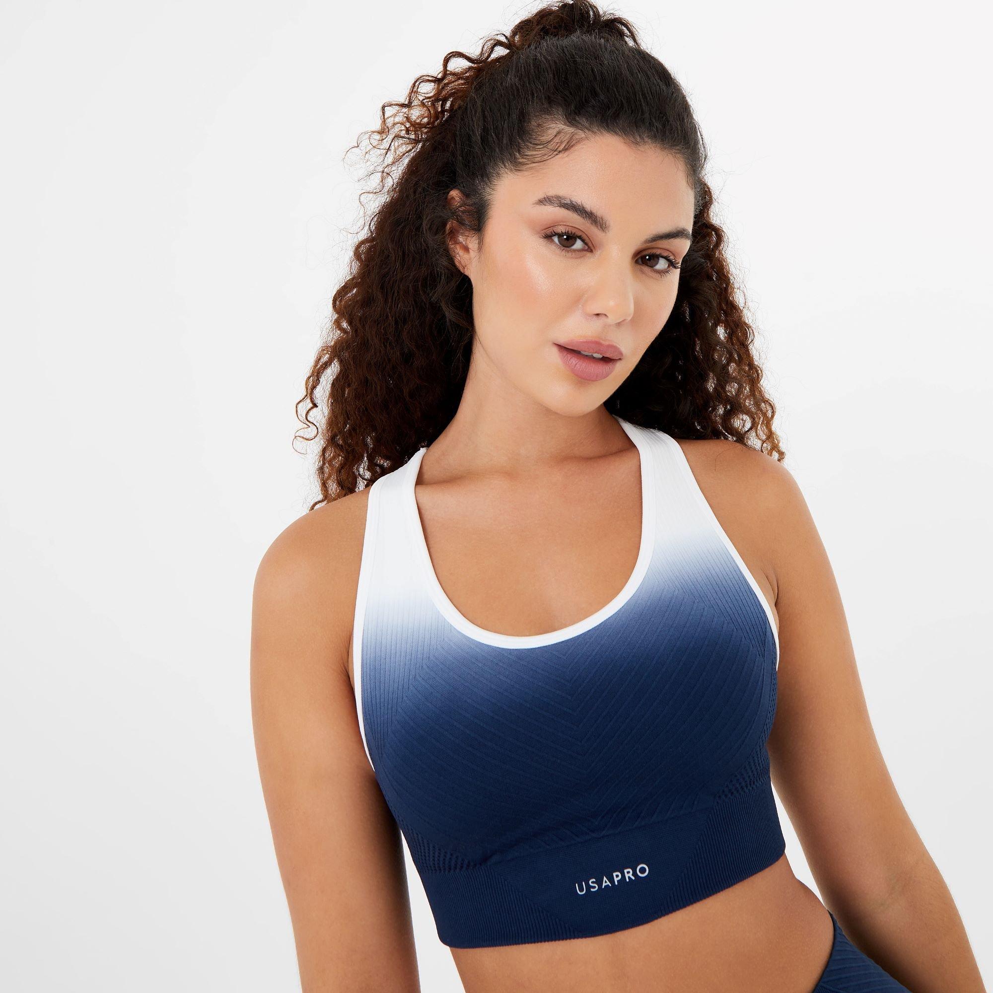 USA Pro Seamless Ombre Sports Bra