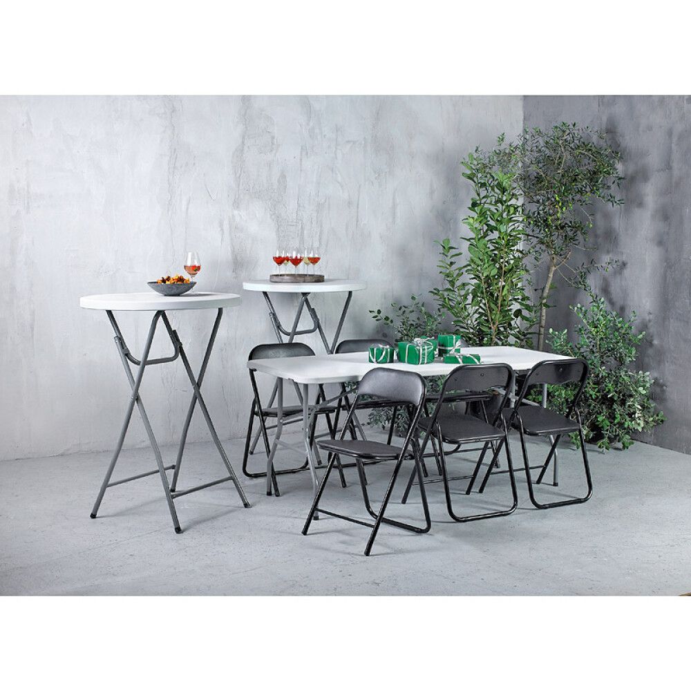 BORD HOME IT SAMMENLEGGBART 180X74 HVIT