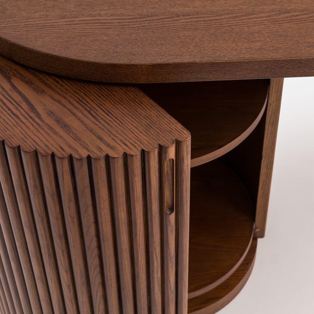 LA REDOUTE INTERIEURS<br>Secretária em formato orgânico, 1 porta, Genna