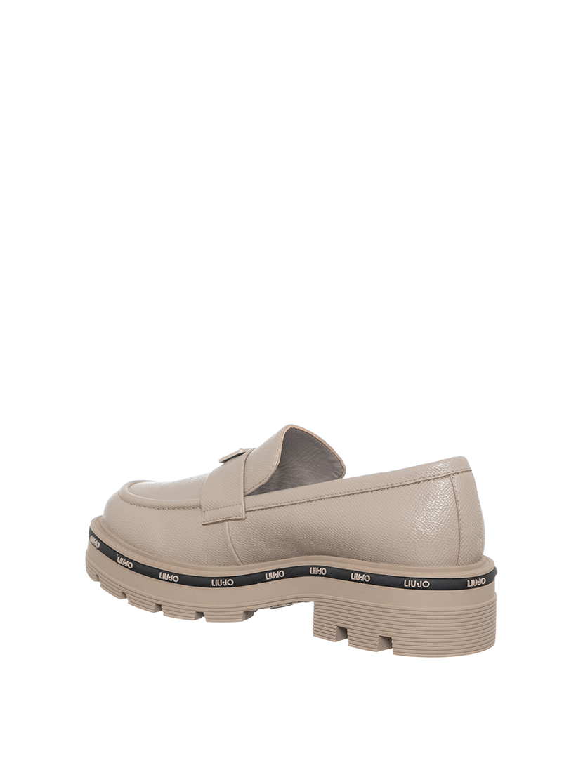 Beige Girl Moccasins