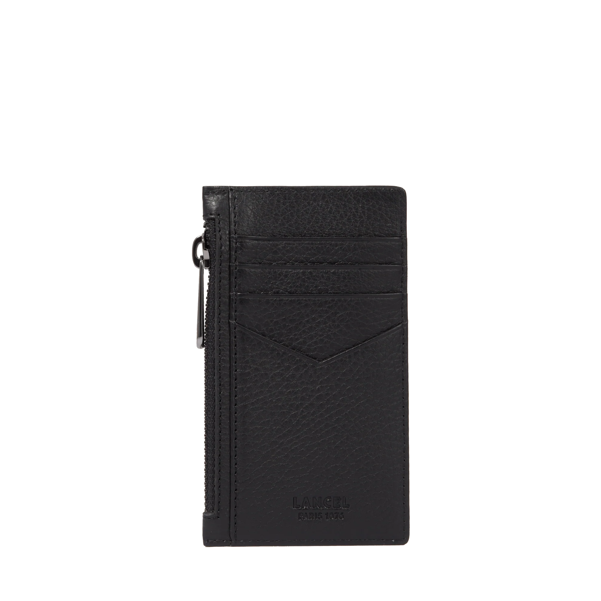 Porte-cartes zippé Come de Lancel-Noir