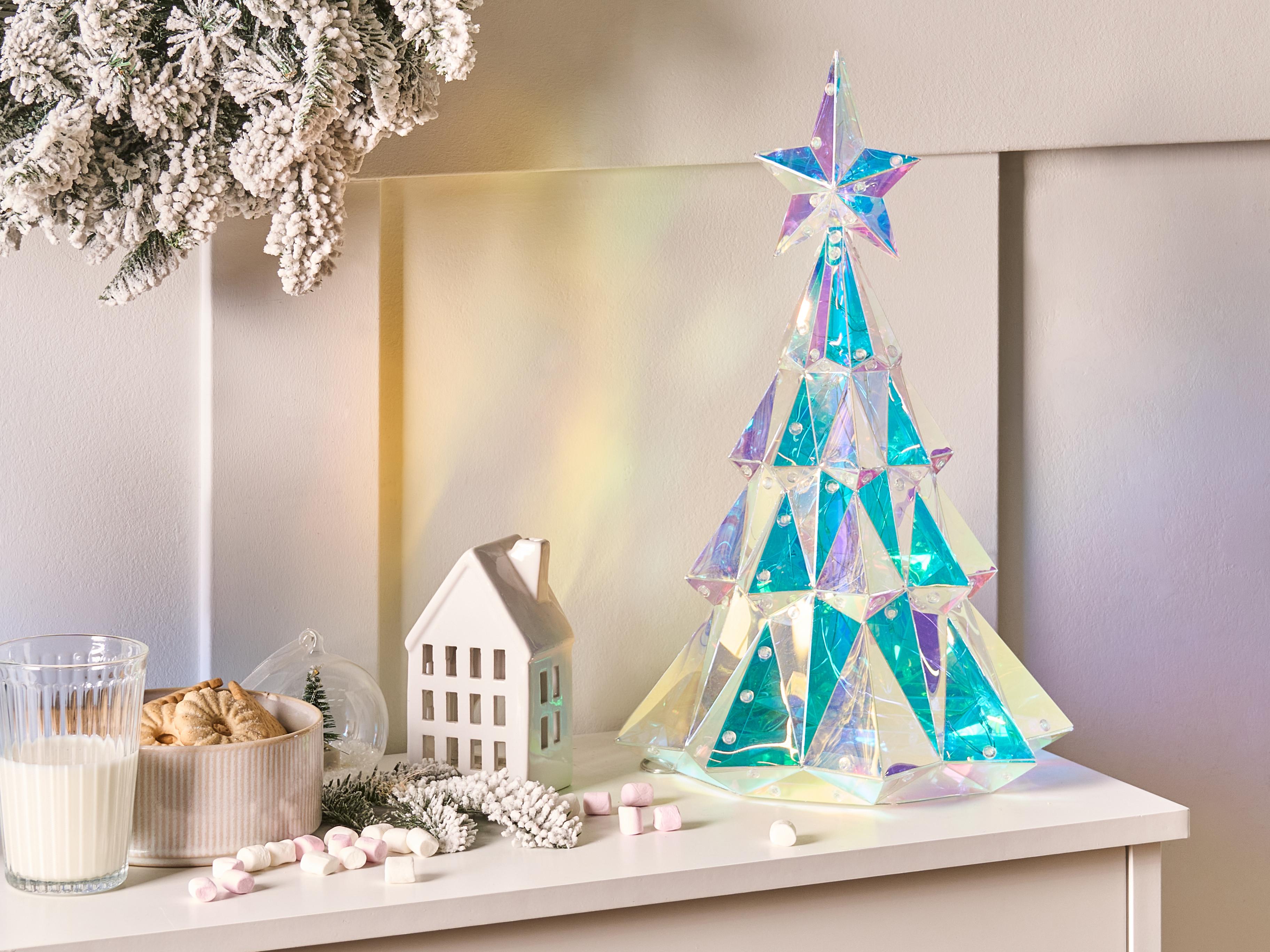 LED decoratie UNUKA Kerstboom 40 cm Meerkleurig