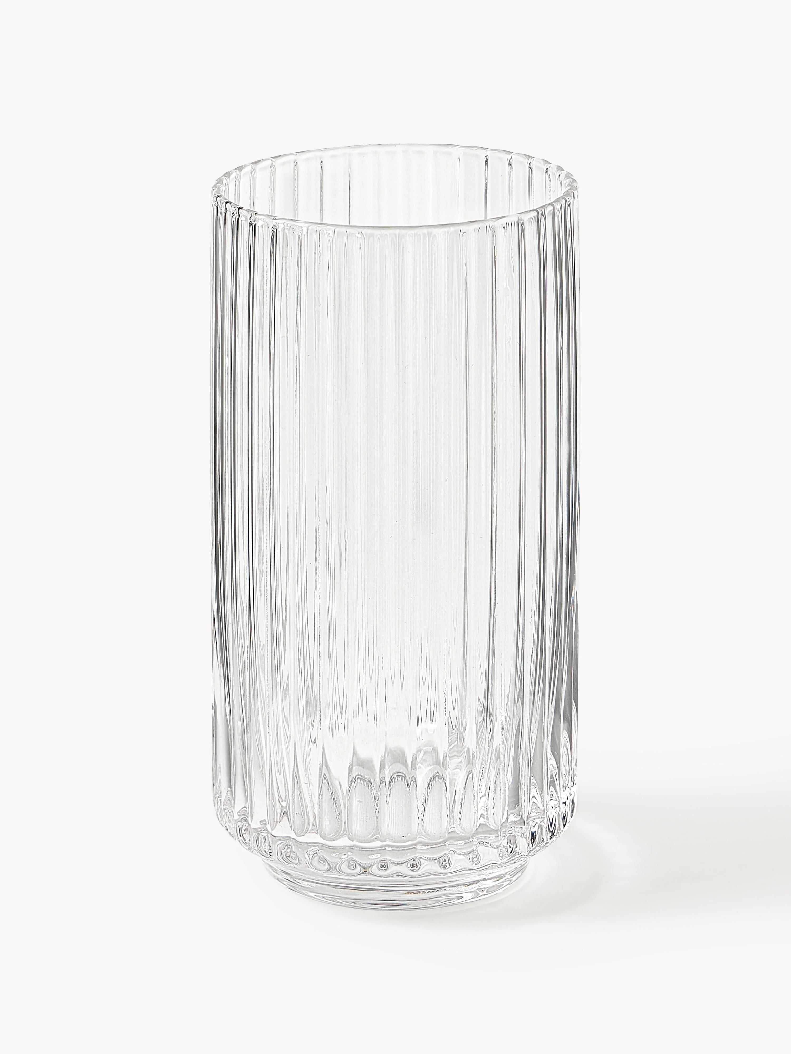 Mondgeblazen highballglazen Aleo, 4-delig