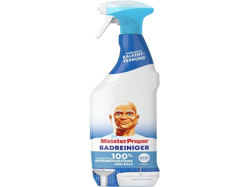 Meister Proper Badreiniger Spray Febreze Frische 800 ml Badreiniger