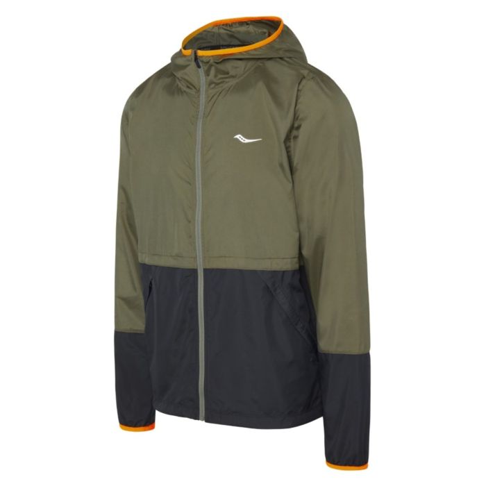 Saucony Herre Jakker Packaway Jacket Grøn
