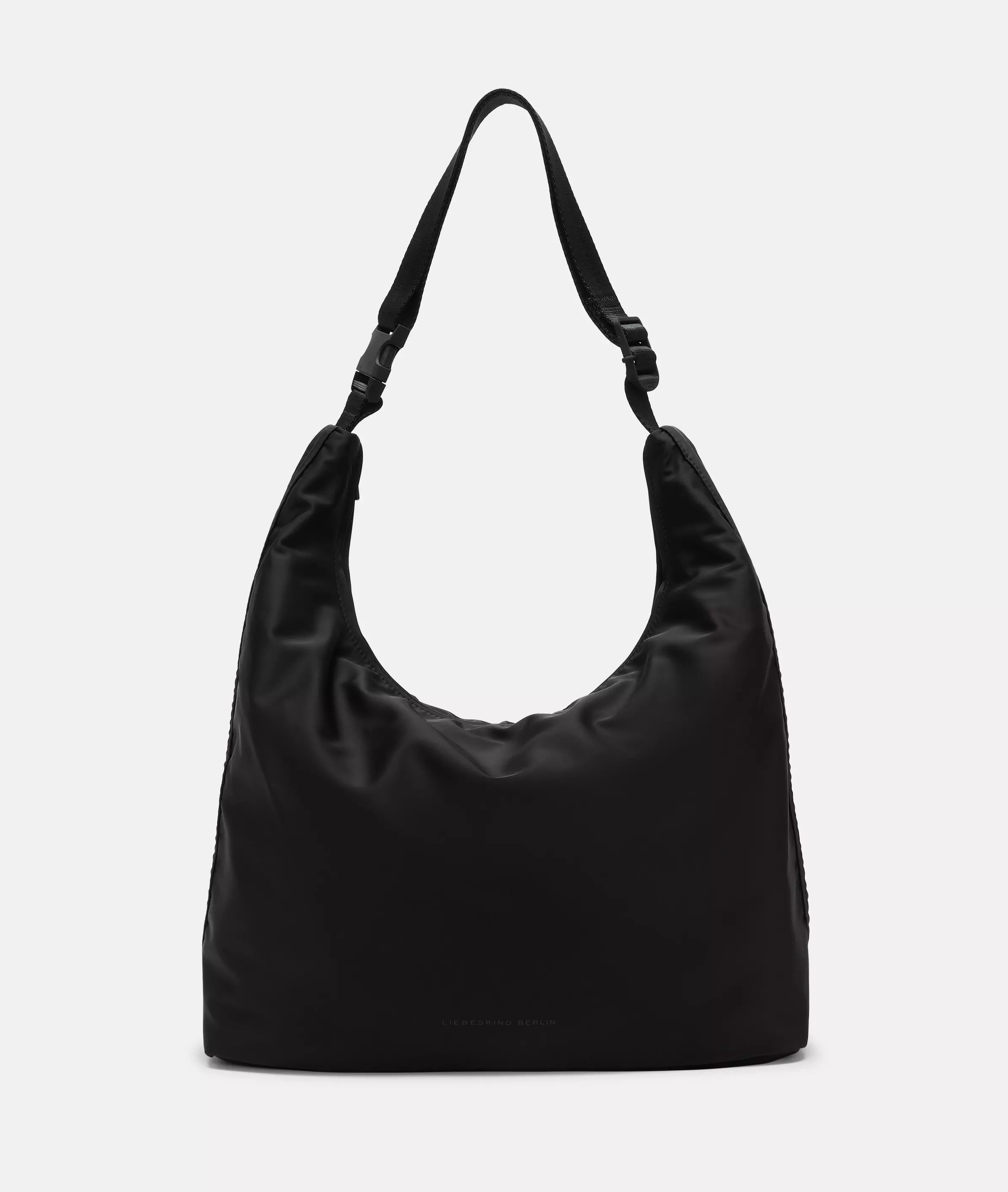 Nylon Hobo L Large nylon hobo bag