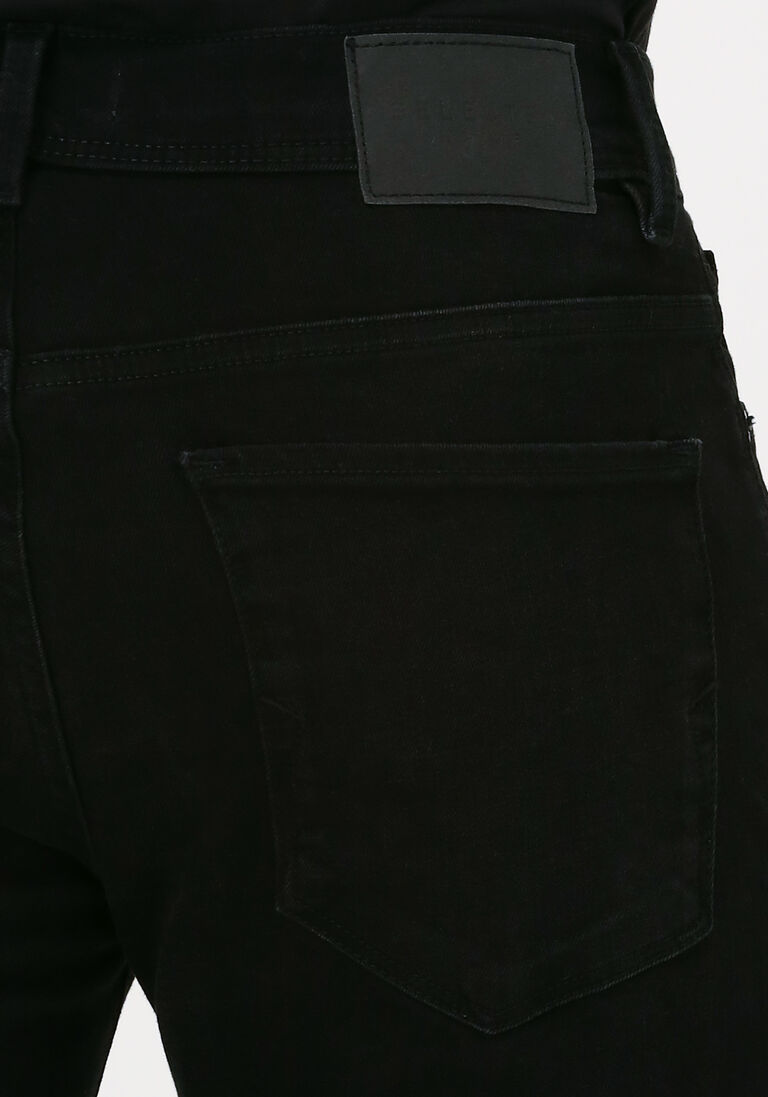 SELECTED HOMME zwarte selected homme slim fit jeans slhslim-leon 4003 w.black st j