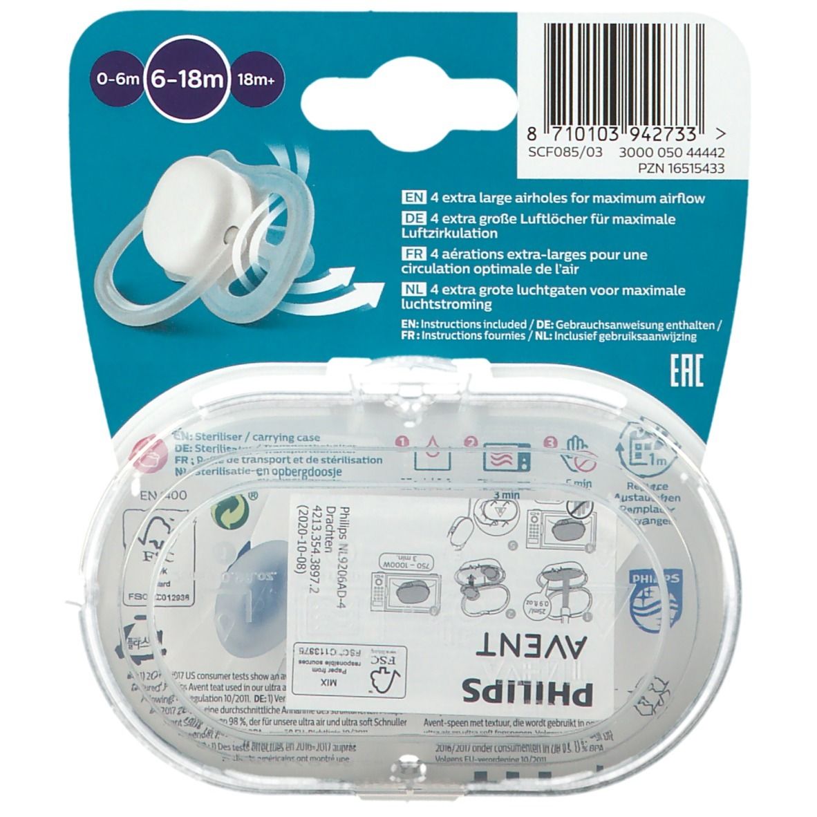 PHLIPS AVENT ulta air 6-18 Monate (Farbe nicht frei wählbar)
