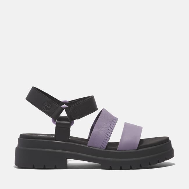 Sandalo a 3 Fasce London Vibe da Donna in viola