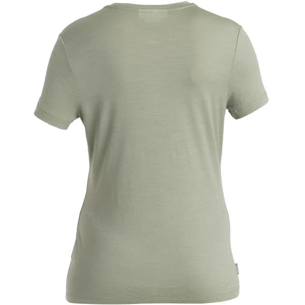 T-shirt randonnée ICEBREAKER W MERINO 150 TECH LITE III SS TEE CAMPING LICHEN