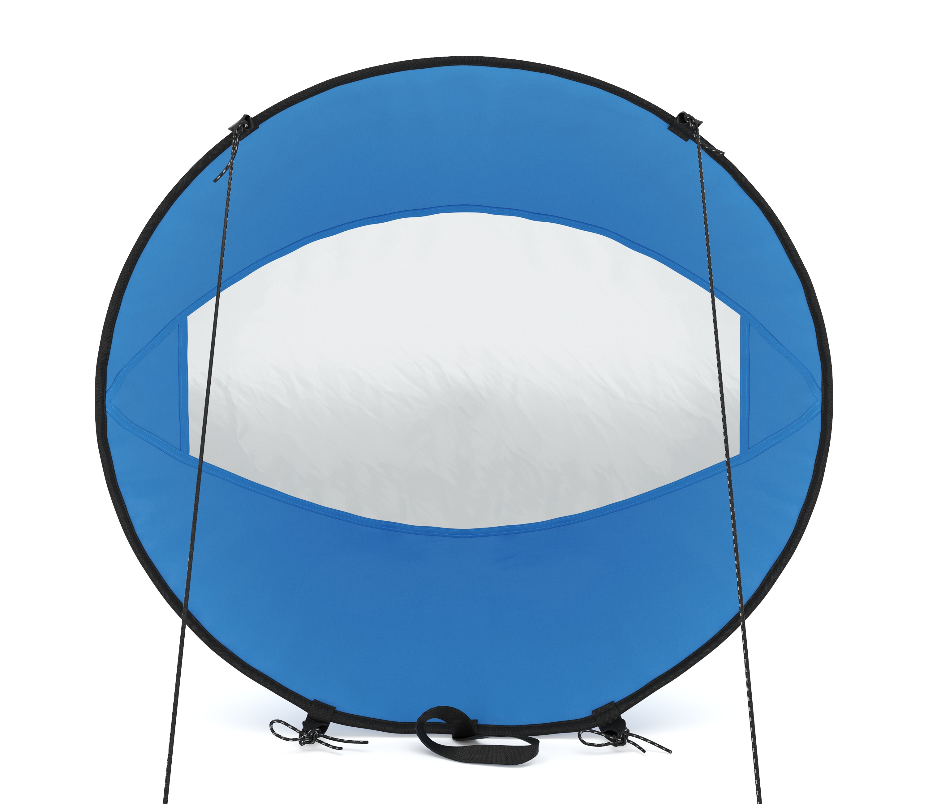 Windsegel für SUP und Kajak blau