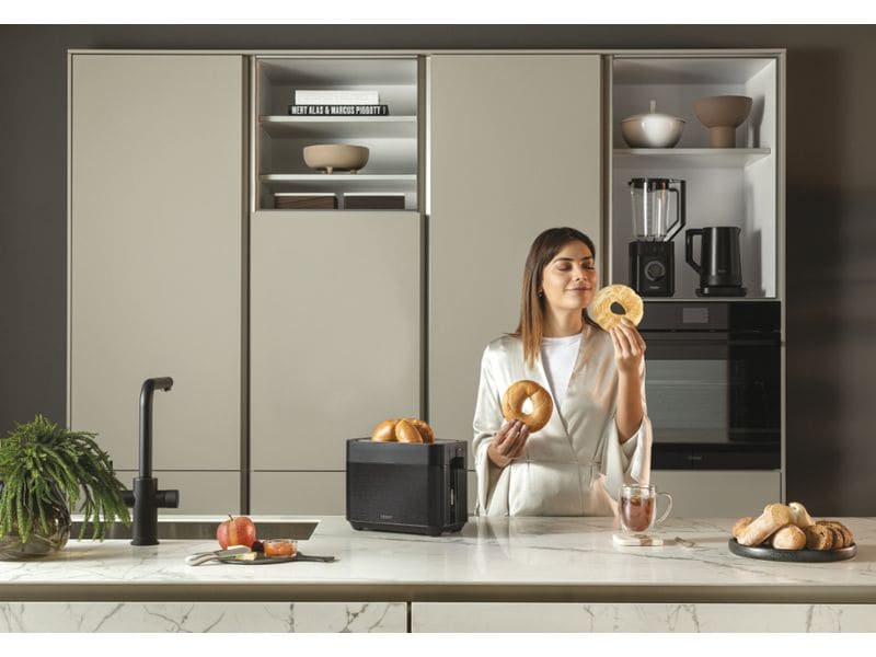 Haier Toaster HTO5A3 021 Schwarz Klassischer Toaster