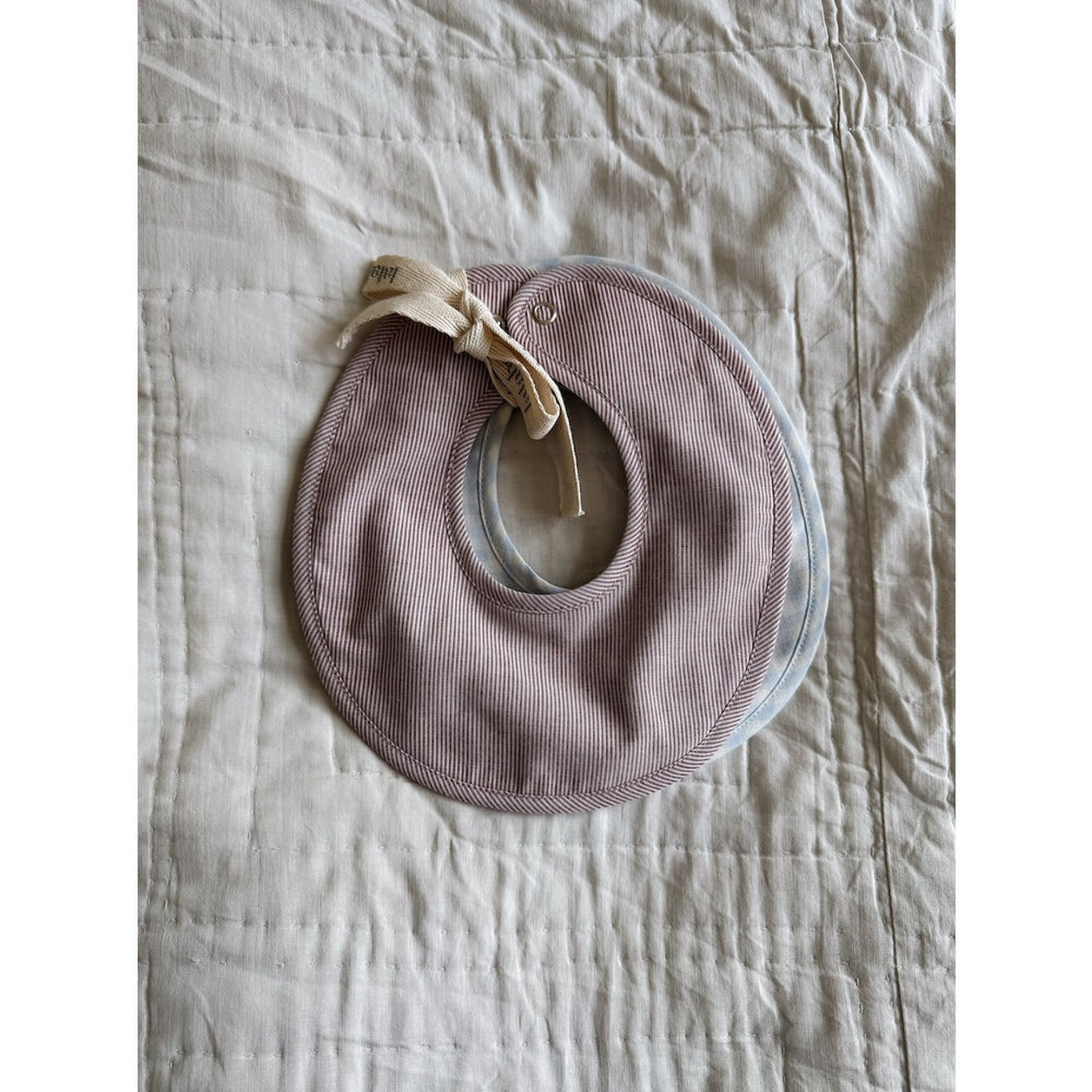Køb Lalaby Berry Stripe Bibi Hagesmæk 2-Pak