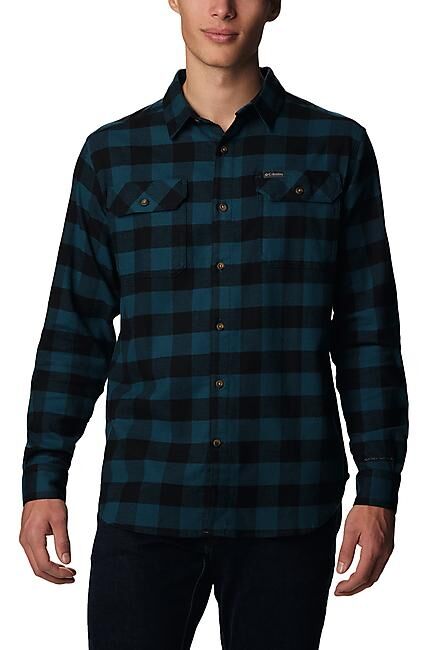 COLUMBIA - CHEMISE FLARE GUN STRETCH FLANNEL M