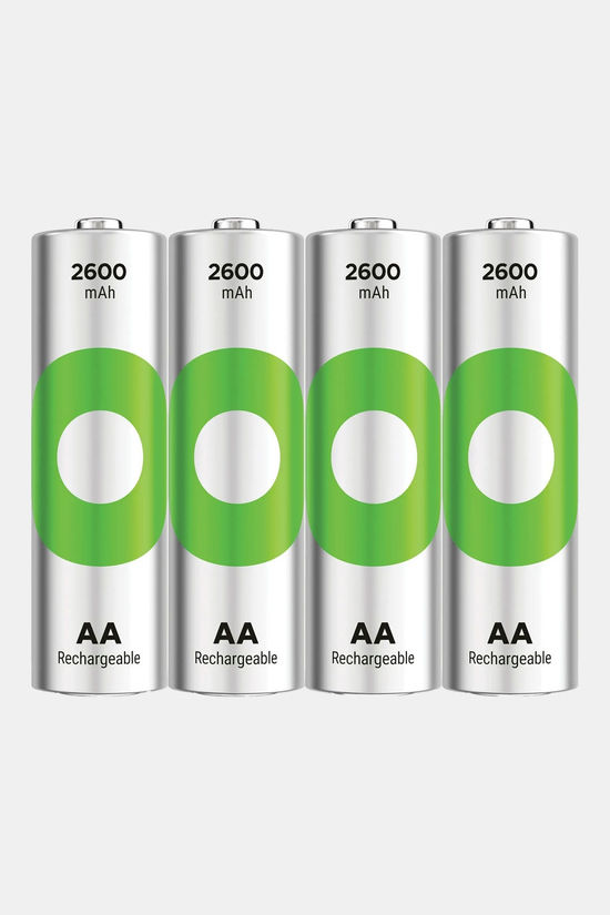 GP Batteries GP Batteries AA batterij Oplaadbaar GP NiMH 2600 mAh RECYKO 1,2V 4 stuks